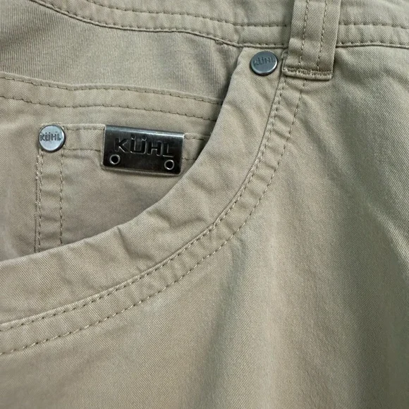 Kuhl Radikl Hiking Pants Sz 33x32 Khaki - Picture 2 of 12